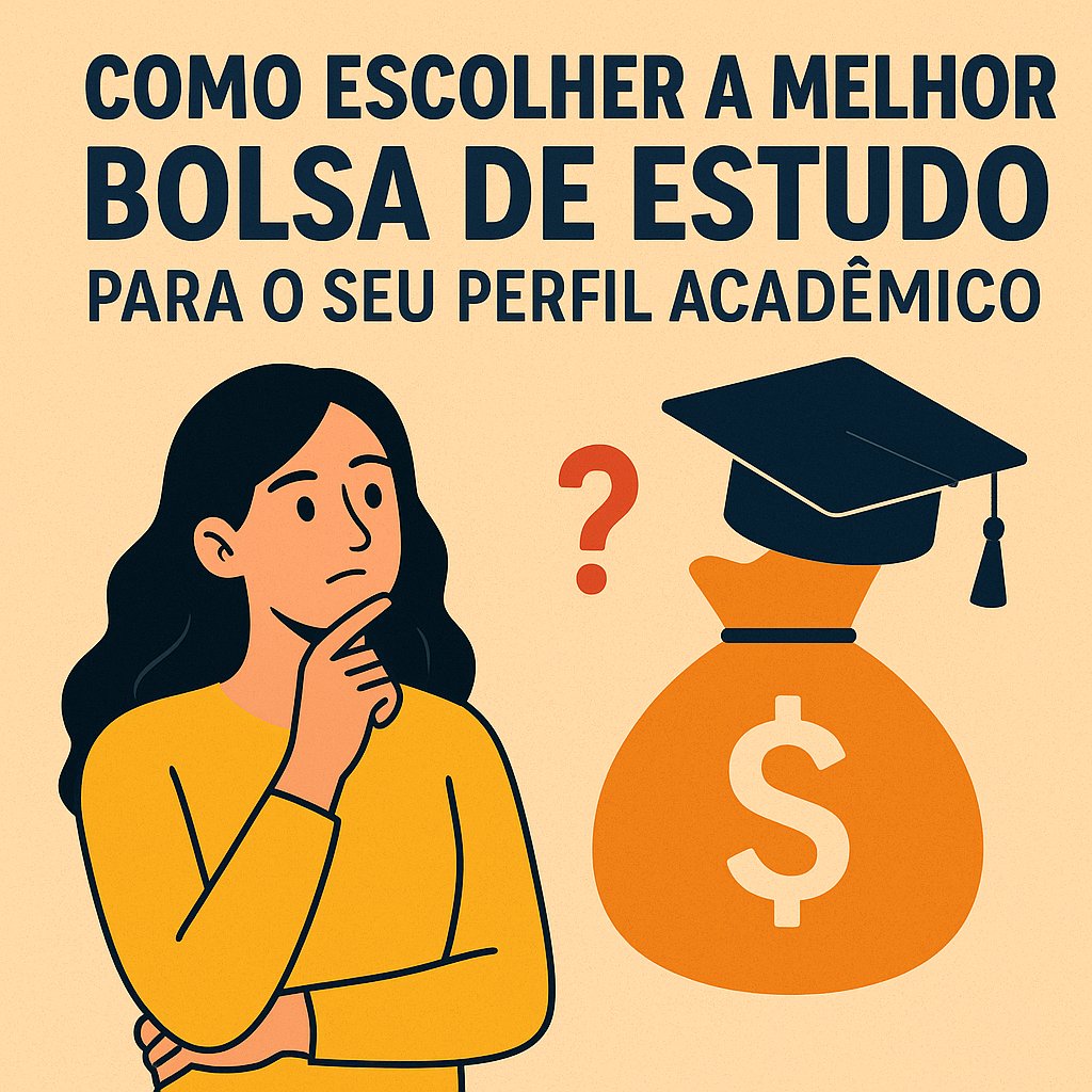 Como Escolher a Melhor Bolsa de Estudo para o Seu Perfil Acadêmico