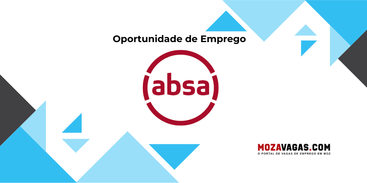 O Banco Absa Abre (03) Vagas de EMPREGO em Diversas Áreas