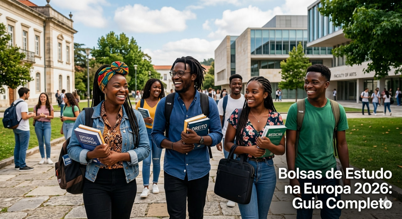 Como Conseguir Bolsas de Estudo na Europa em 2026: Guia Completo para Moçambicanos